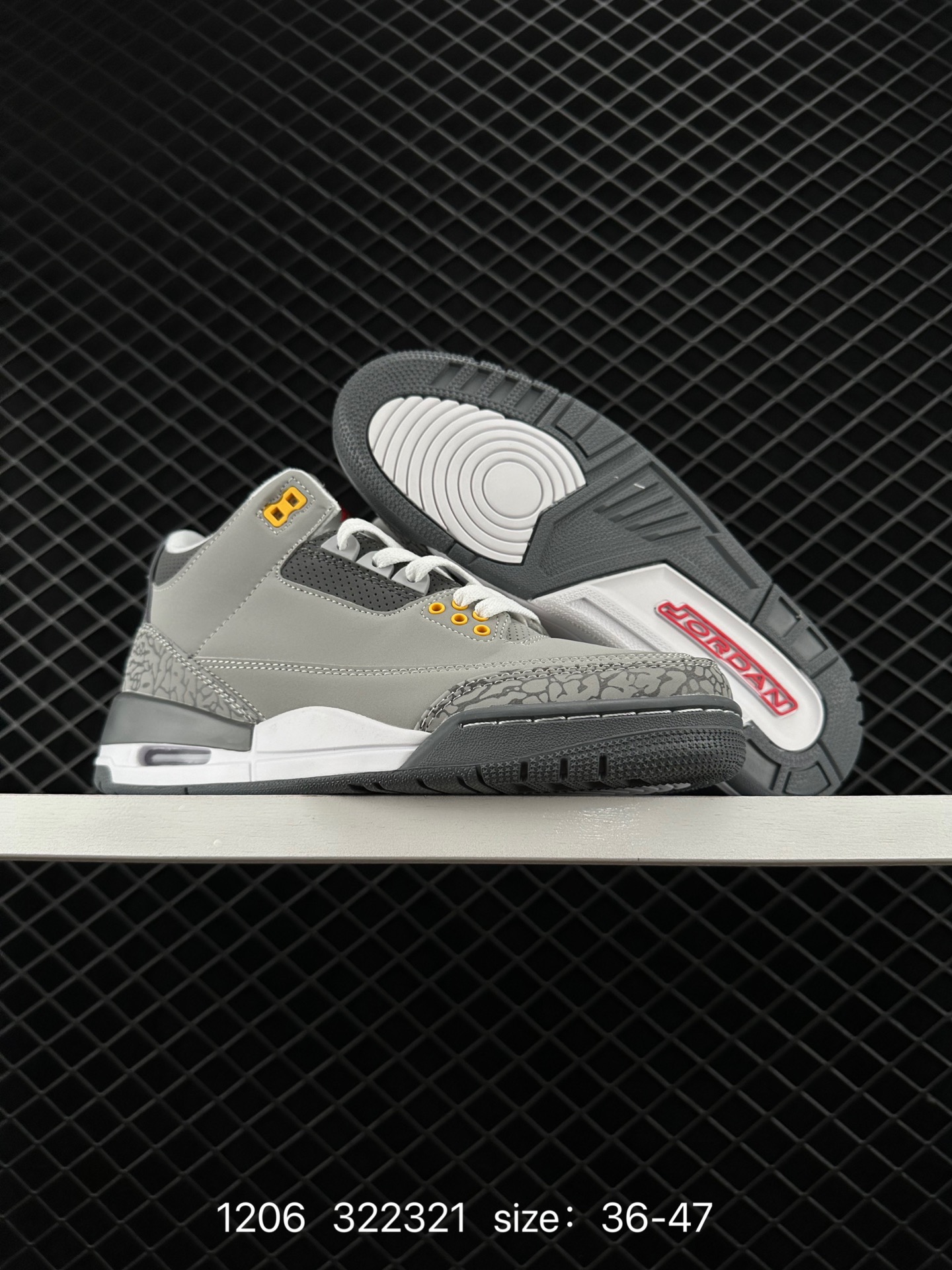 Air Jordan 3 Retro ”Hide and Sneak“